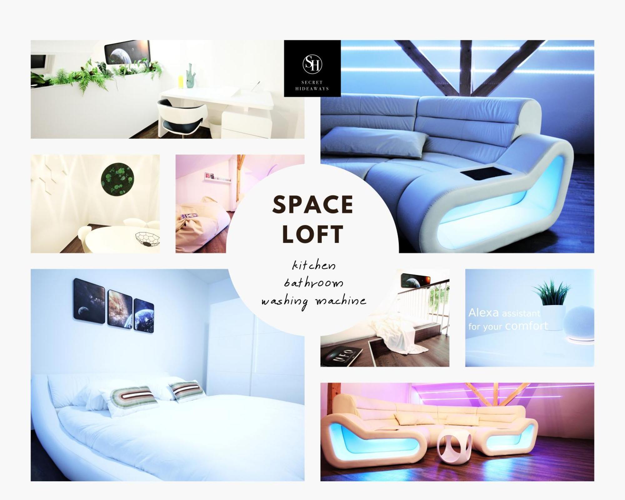 Secret Hideaways Space Loft Wohndesign Auf 2 Etagen L 450M Bis Uni Duisbourg Extérieur photo